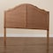 Baxton Studio Clive Vintage Traditional Farmhouse Ash Walnut Finished Wood Full Size Headboard 181-11132-Zoro - alternate 2